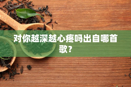 对你越深越心疼吗出自哪首歌？