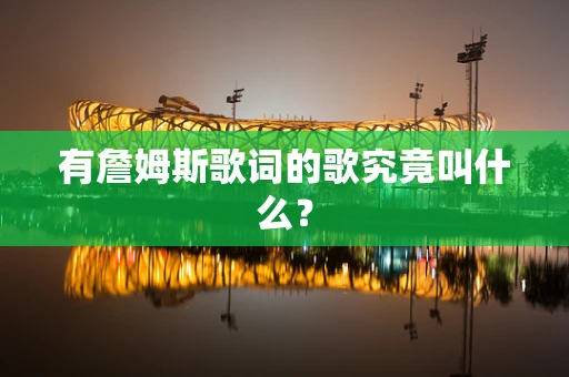 有詹姆斯歌词的歌究竟叫什么？