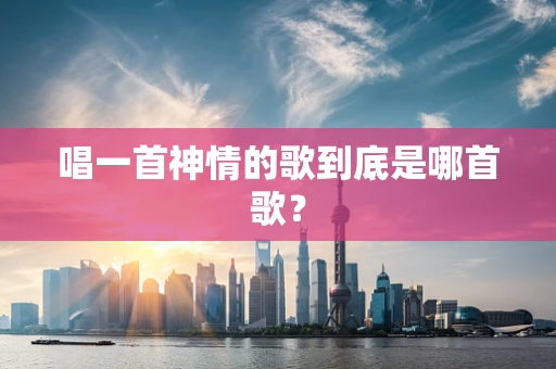 唱一首神情的歌到底是哪首歌？