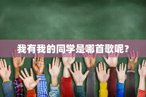 我有我的同学是哪首歌呢？