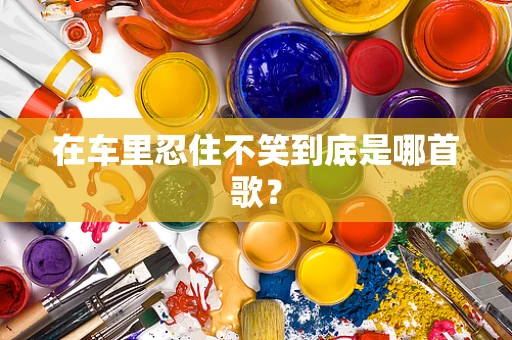 在车里忍住不笑到底是哪首歌？