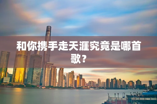 和你携手走天涯究竟是哪首歌？