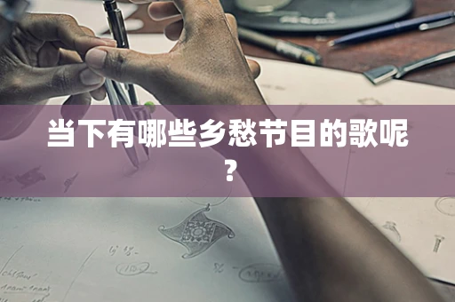 当下有哪些乡愁节目的歌呢？