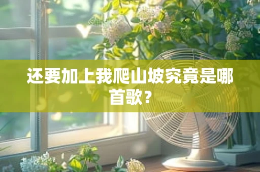 还要加上我爬山坡究竟是哪首歌？