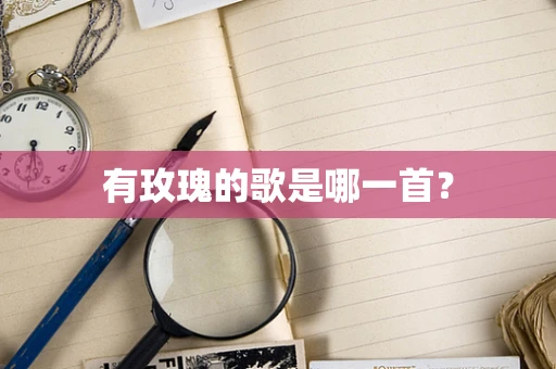 有玫瑰的歌是哪一首？