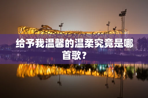 给予我温馨的温柔究竟是哪首歌？