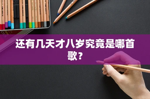 还有几天才八岁究竟是哪首歌？