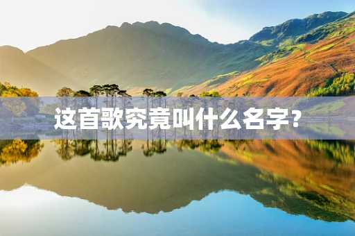 这首歌究竟叫什么名字？