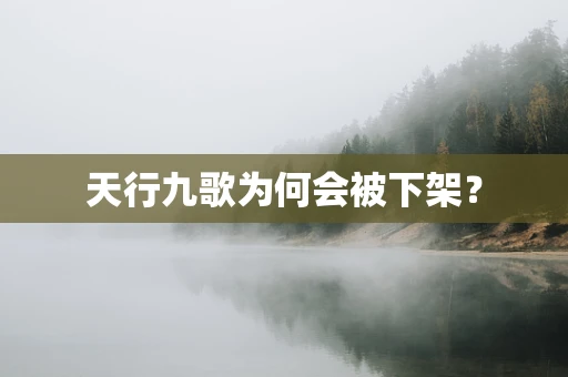 天行九歌为何会被下架？