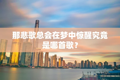 那悲歌总会在梦中惊醒究竟是哪首歌？
