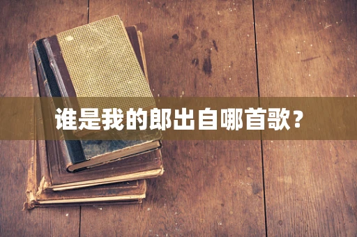谁是我的郎出自哪首歌？