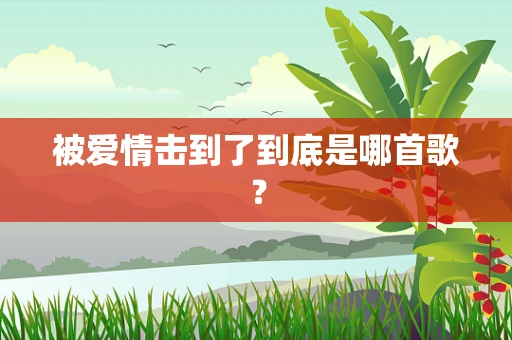 被爱情击到了到底是哪首歌？