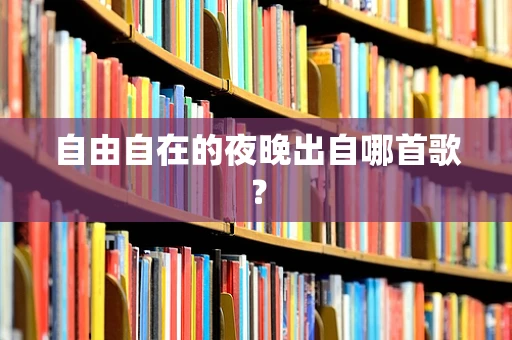 自由自在的夜晚出自哪首歌？