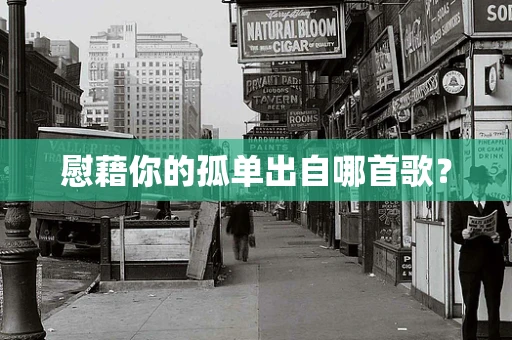 慰藉你的孤单出自哪首歌？
