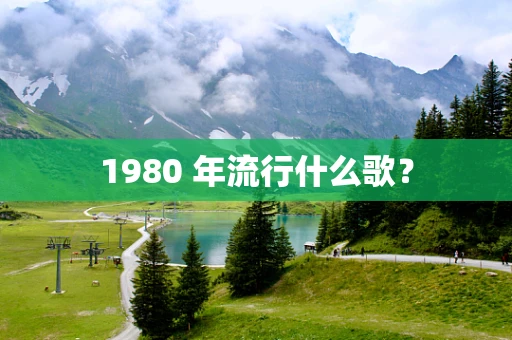 1980 年流行什么歌？