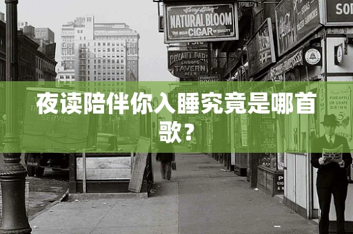 夜读陪伴你入睡究竟是哪首歌？