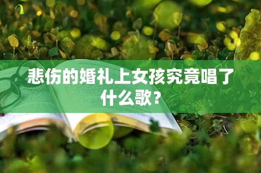 悲伤的婚礼上女孩究竟唱了什么歌？