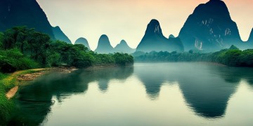 桂林的山水漓江出自哪首歌？
