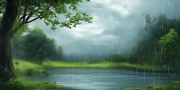 天空下起雨这句歌词出自哪首歌？