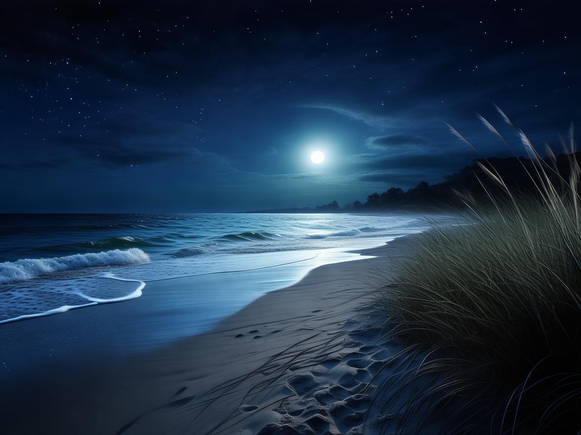 走在午夜的海边究竟是哪首歌？