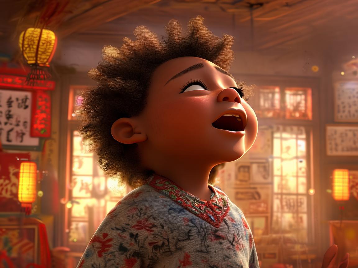 唱中文歌的黑人小孩叫什么？