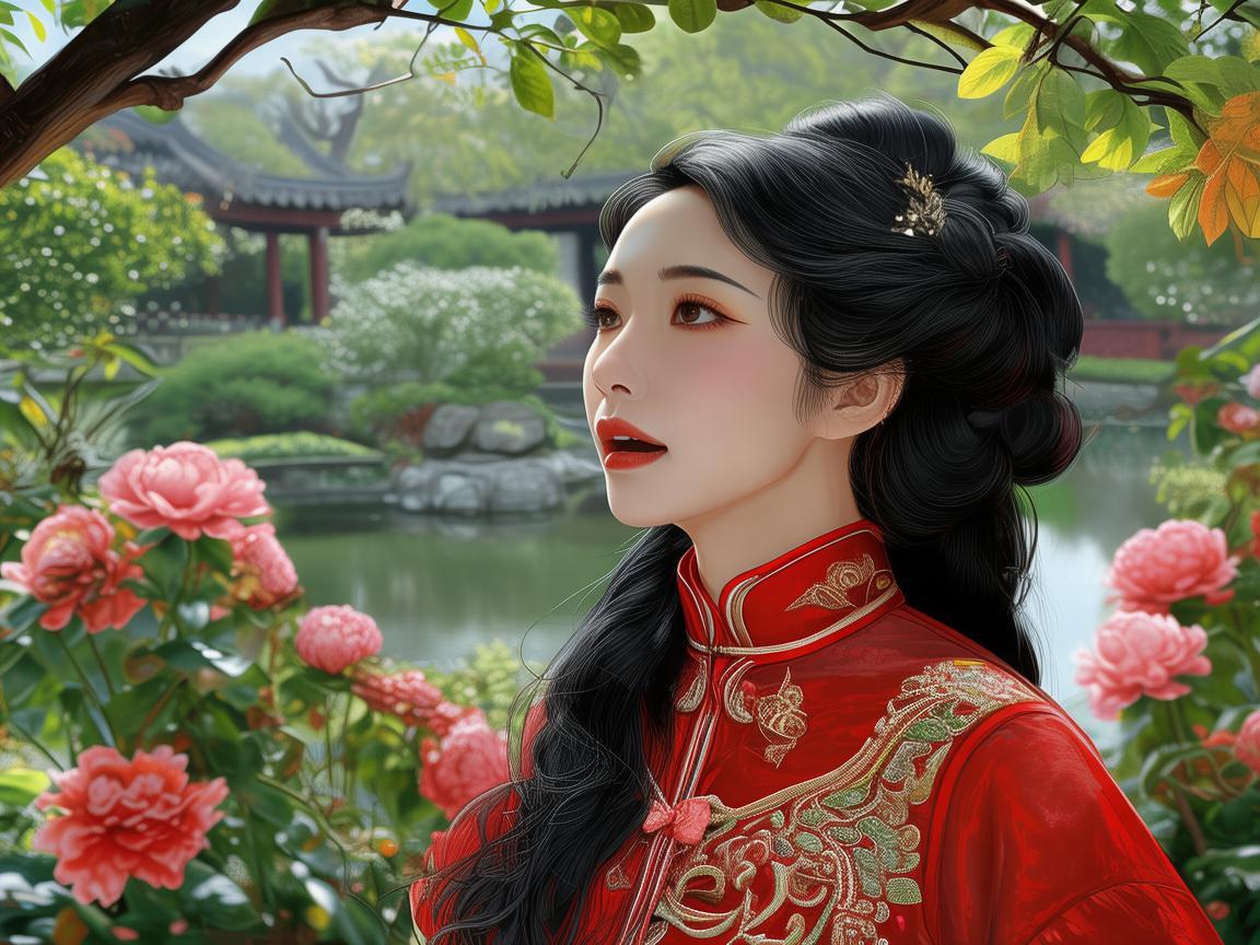 中国美女唱的好汉歌叫什么名字呢？