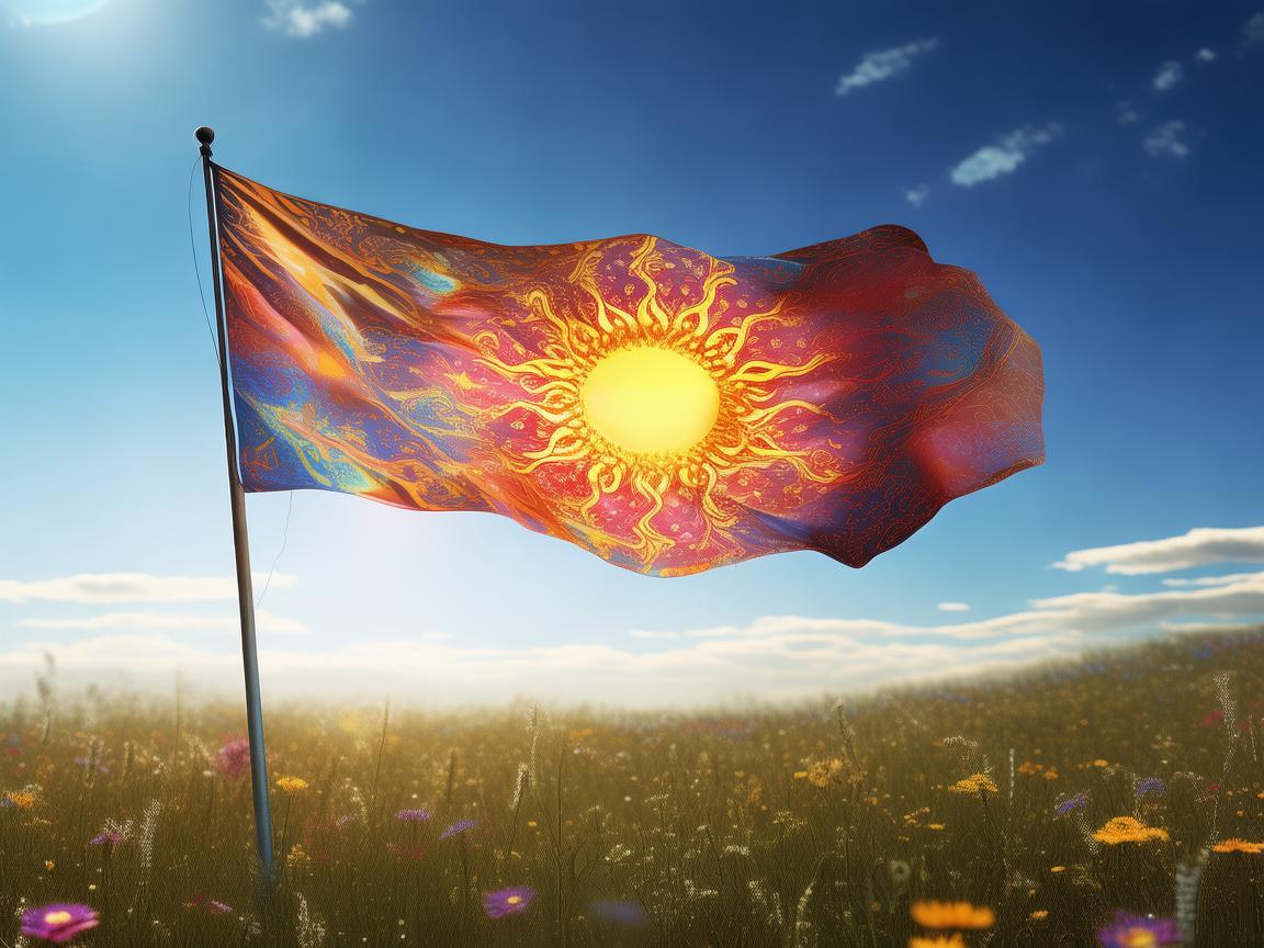 国旗像个小太阳出自哪首歌？