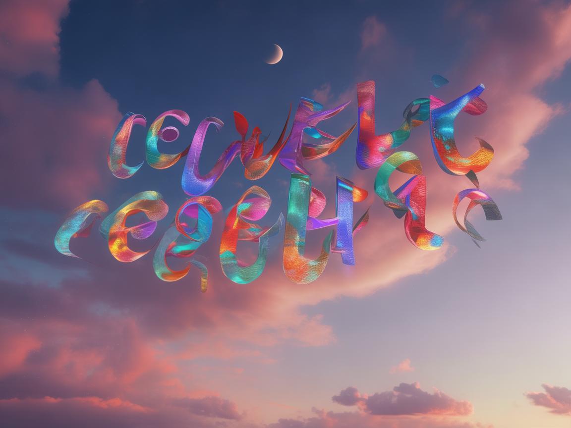 天空中有彩色字母的歌究竟是哪首？