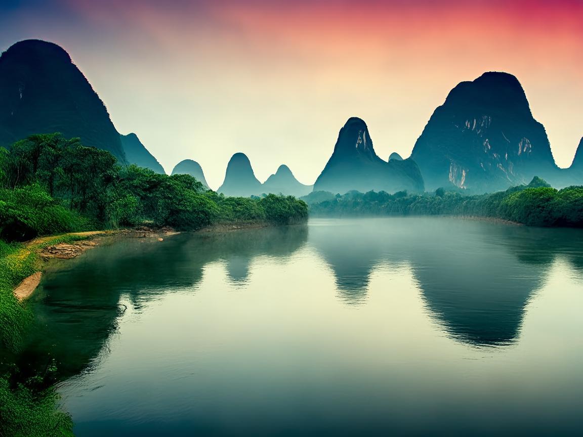 桂林的山水漓江出自哪首歌？